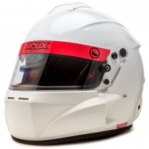 Roux R-1 Fiberglass Base Model Glossy White Helmet